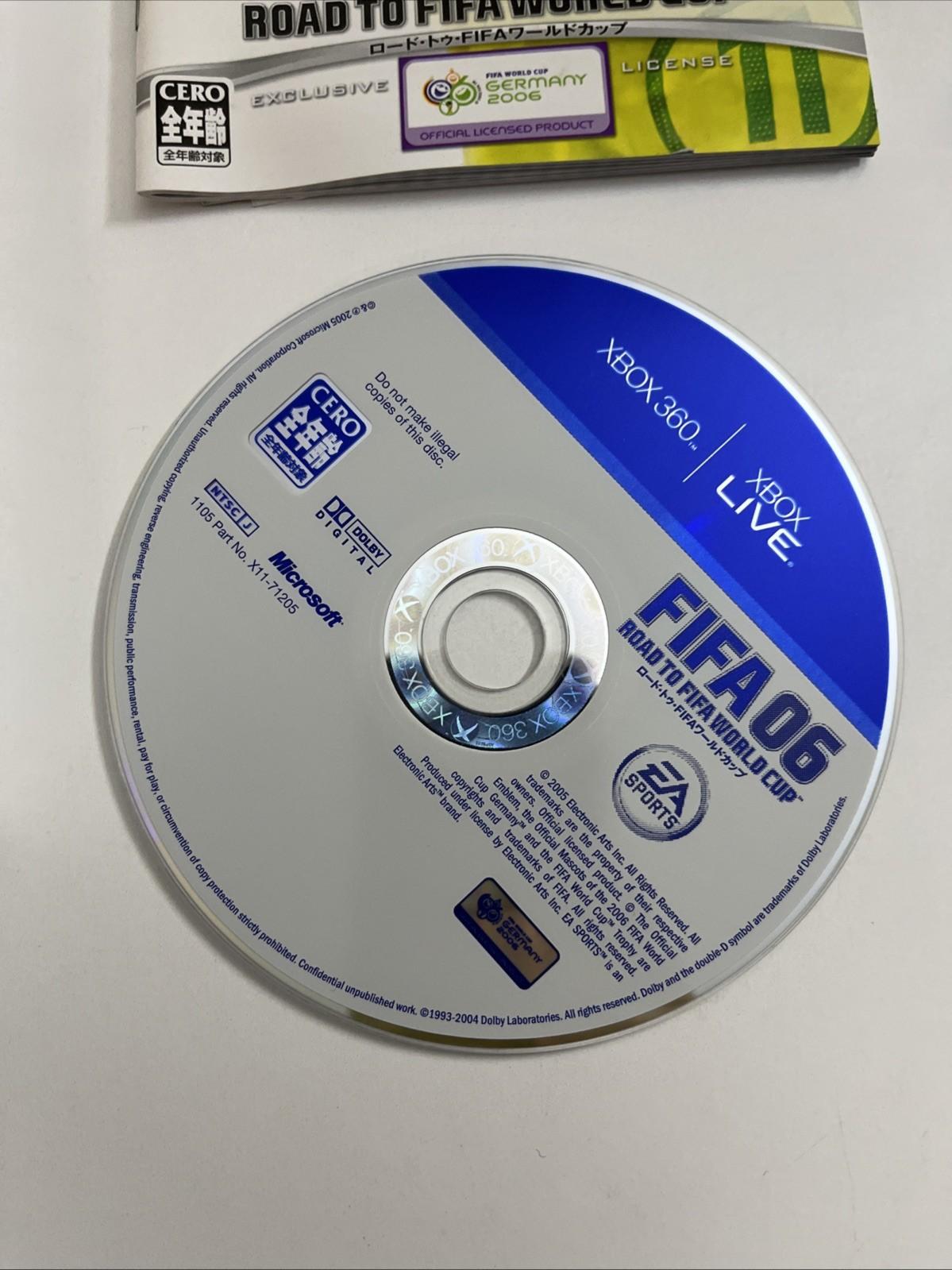 FIFA 06 Microsoft XBOX 360 NTSC-J JAPAN Game Complete