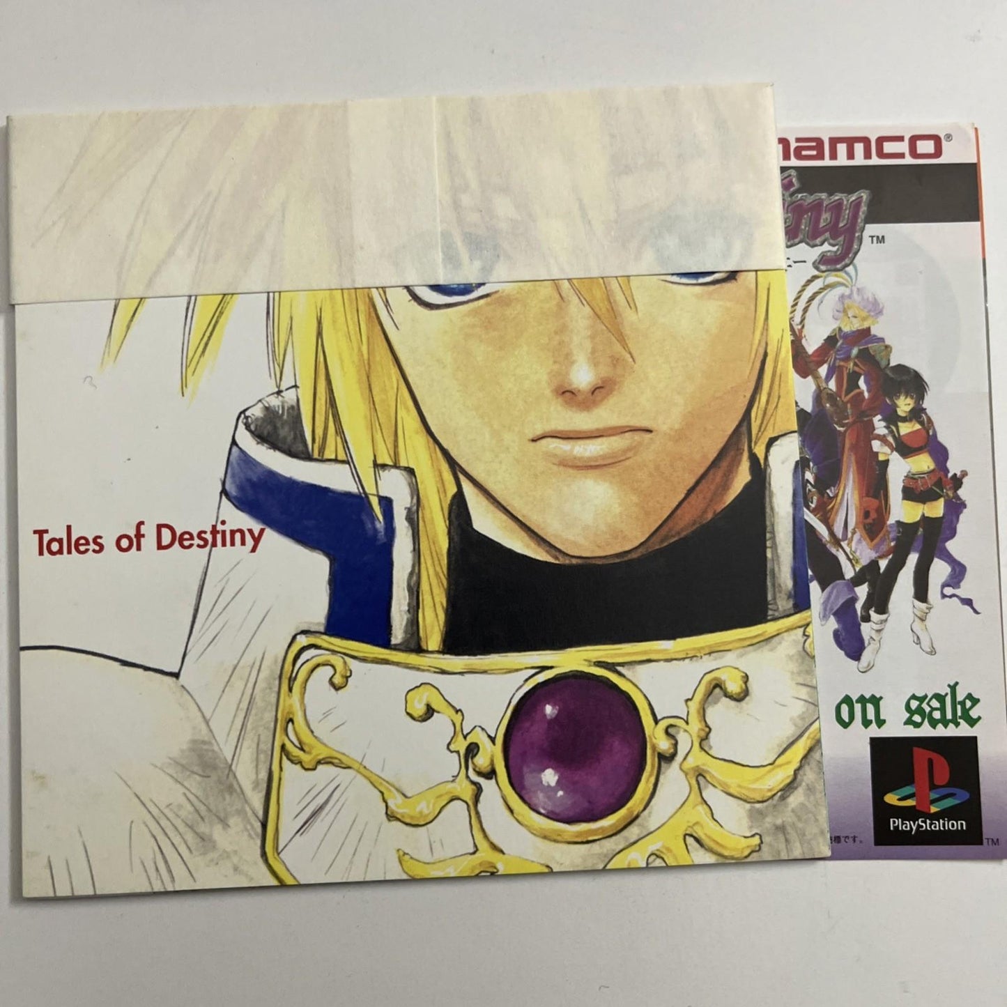 Tales of Destiny 1997 PS1 NAMCO PlayStation NTSC-J JAPAN Game