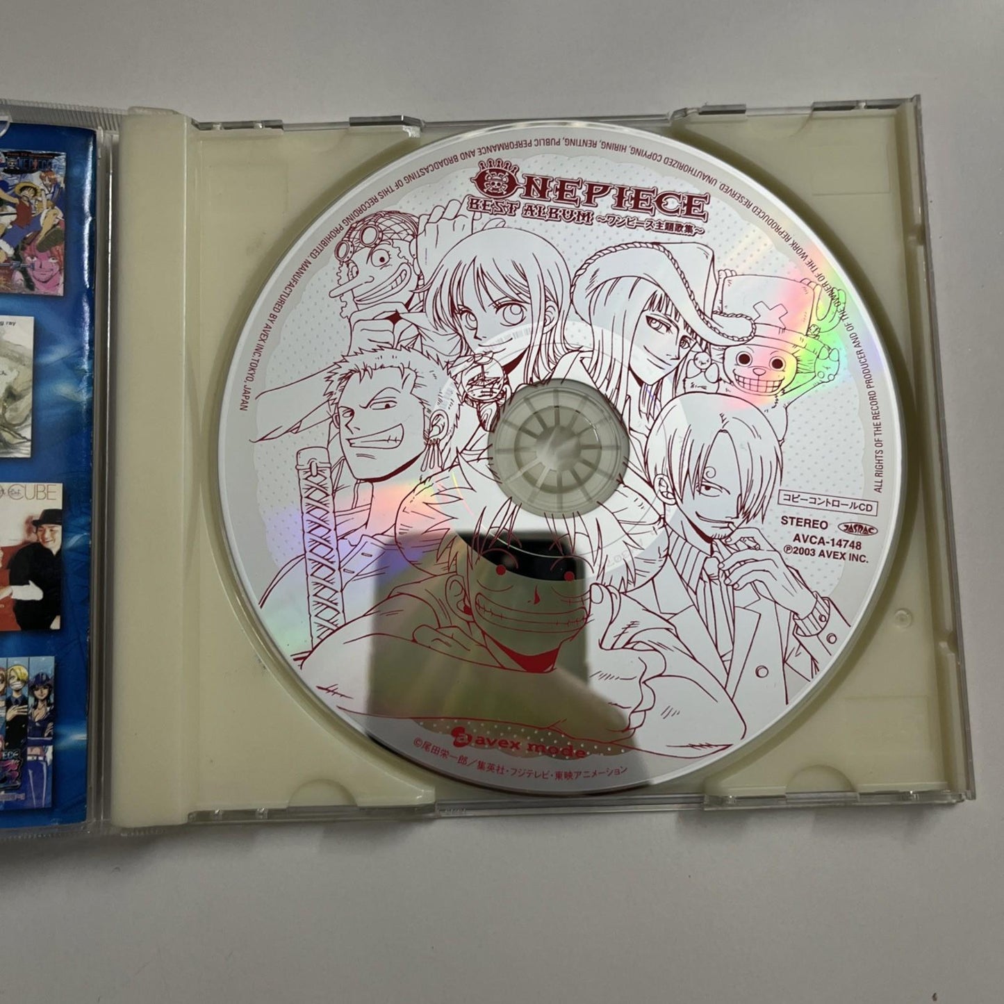 One Piece: Best Album Original Soundtrack (CD, 2003) Japan Obi