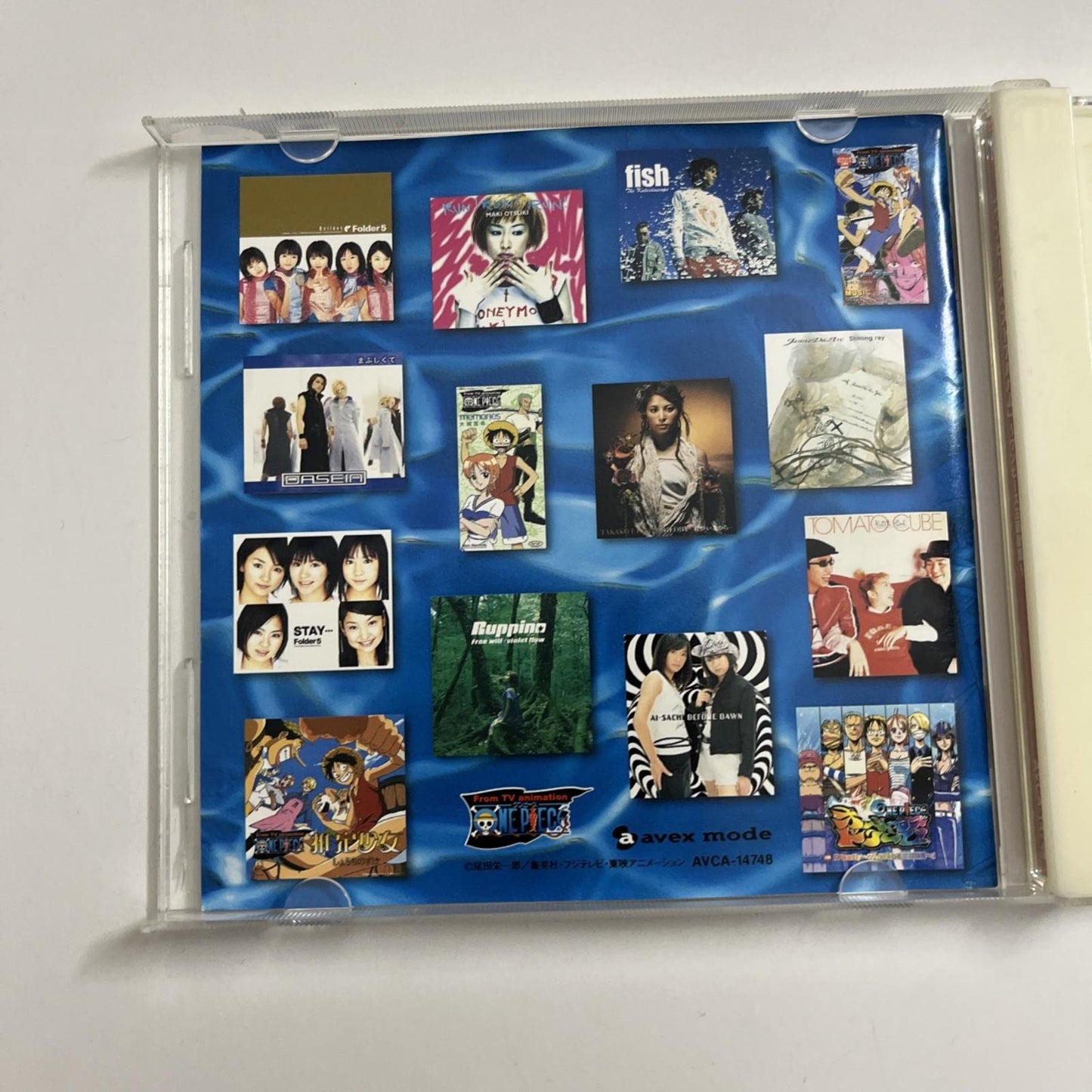 One Piece: Best Album Original Soundtrack (CD, 2003) Japan Obi