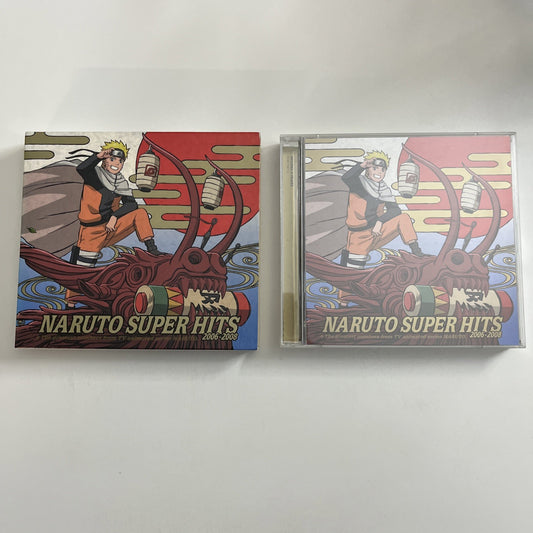 Naruto Super Hits 2006-2008 (CD, 2010, 2-Discs) Japan Anime Music SVWC 7561~2