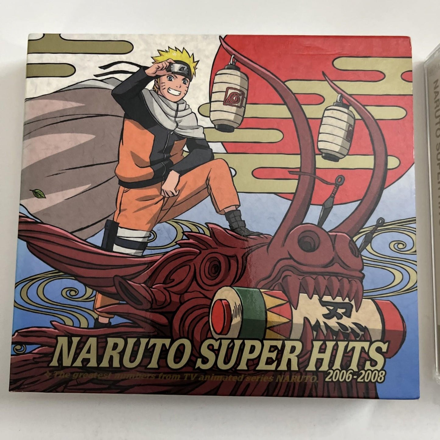 Naruto Super Hits 2006-2008 (CD, 2010, 2-Discs) Japan Anime Music SVWC 7561~2