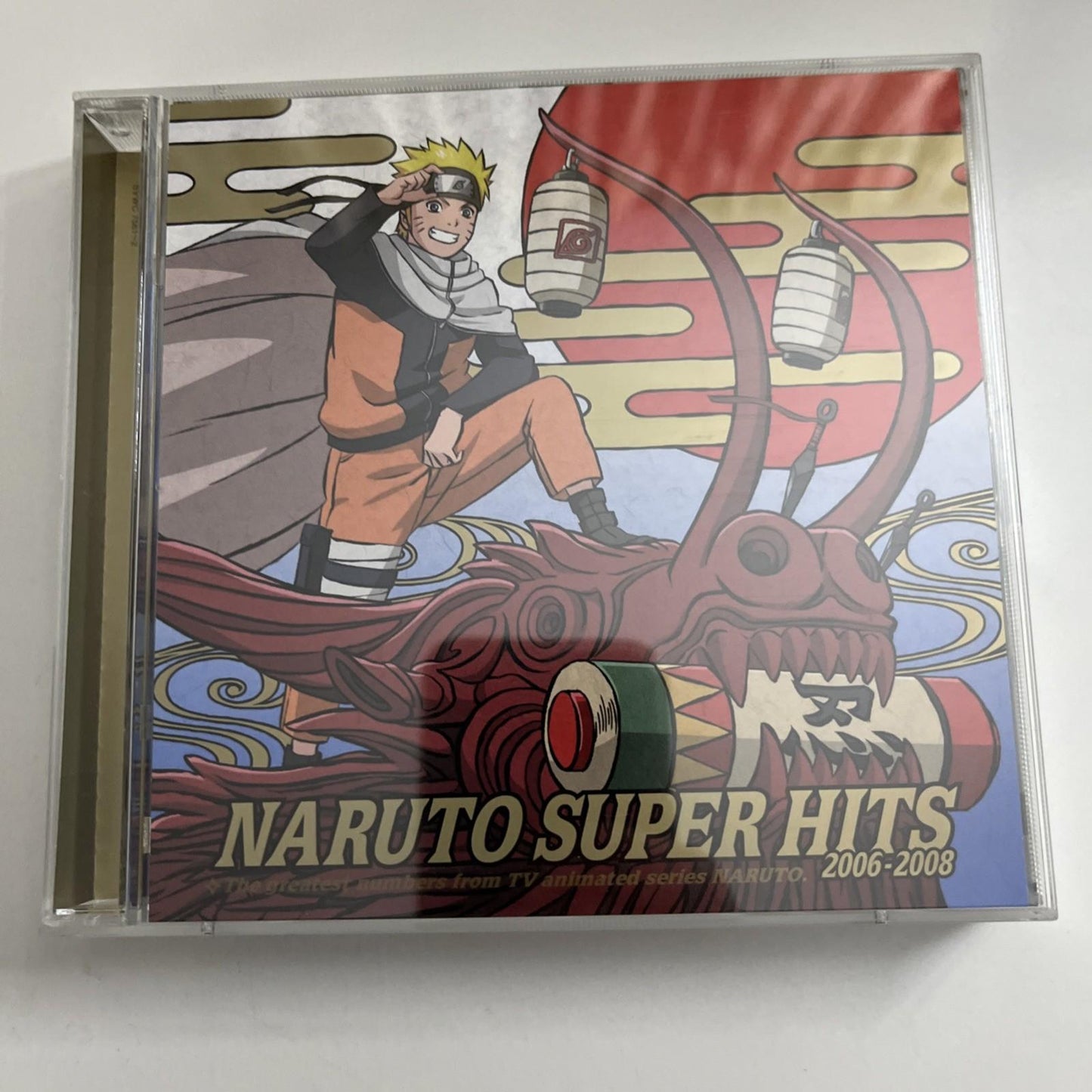 Naruto Super Hits 2006-2008 (CD, 2010, 2-Discs) Japan Anime Music SVWC 7561~2