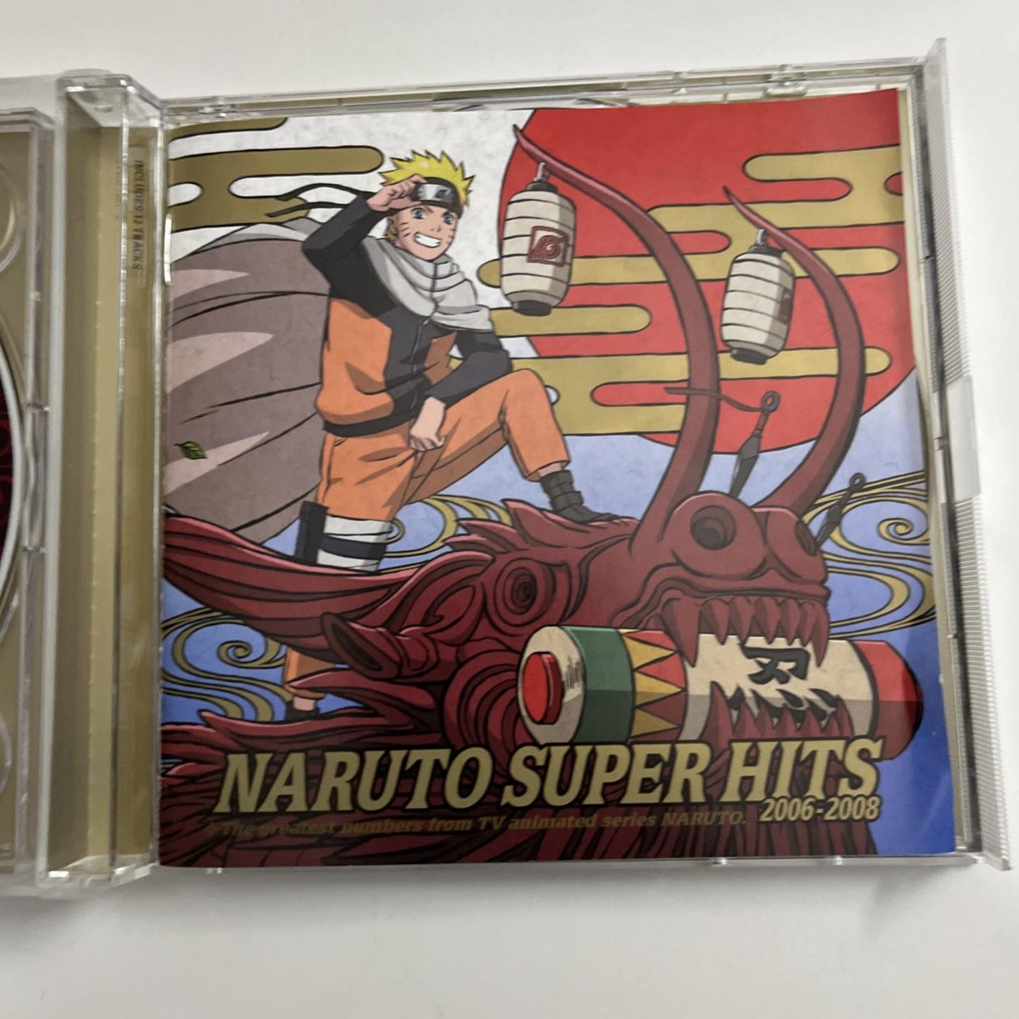 Naruto Super Hits 2006-2008 (CD, 2010, 2-Discs) Japan Anime Music SVWC 7561~2