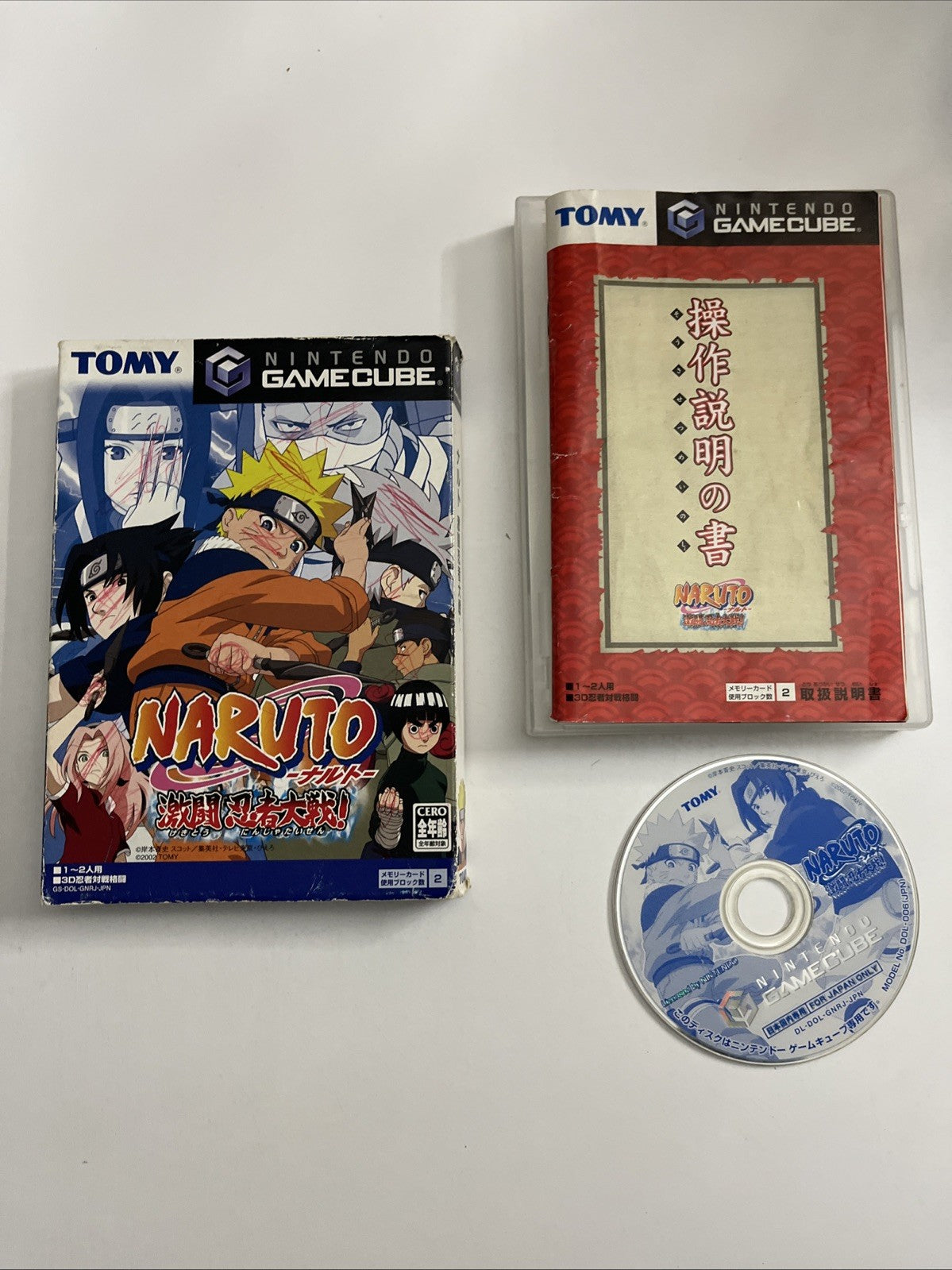 Naruto: Clash of Ninja 2003 GC Nintendo GameCube NTSC-J JAPAN Complete