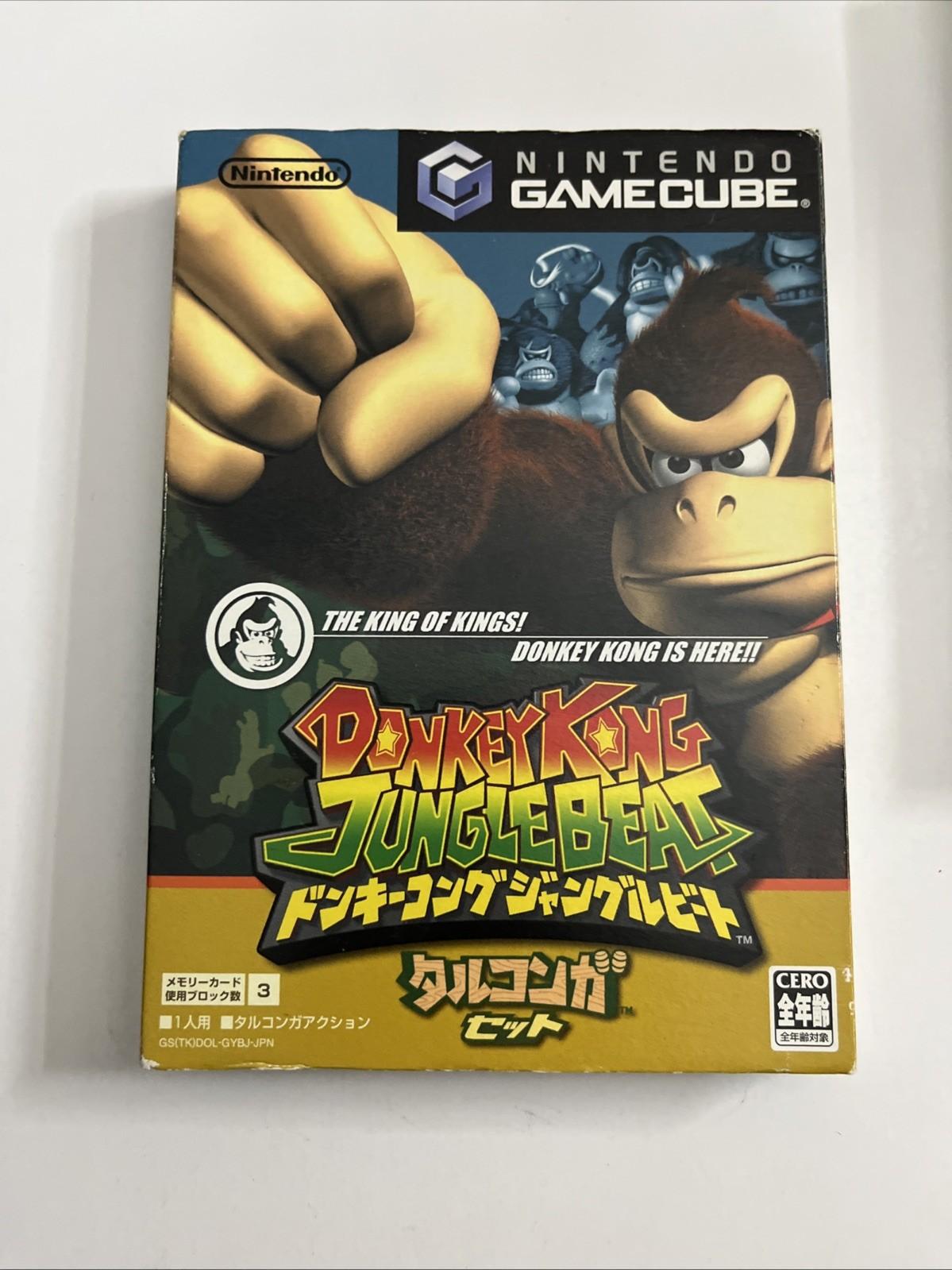 Donkey Kong Jungle Beat 2004 GC Nintendo GameCube NTSC-J JAPAN Game
