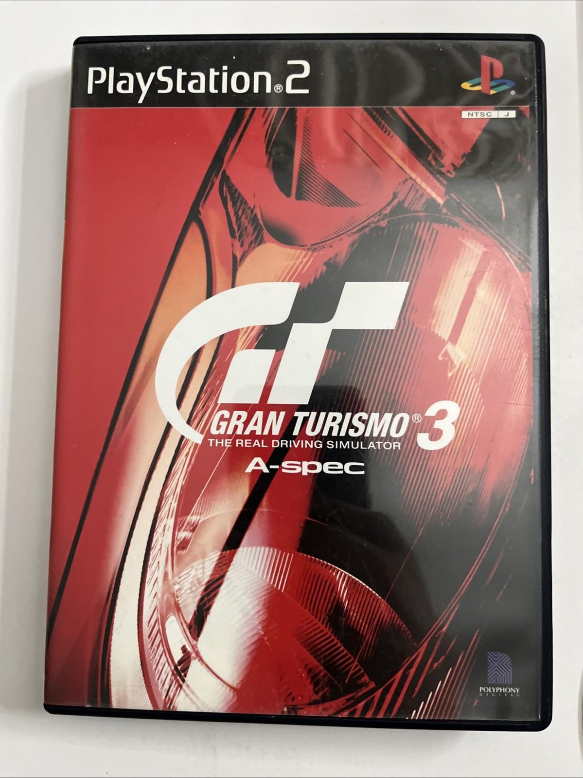 Gran Turismo 3 A-spec 2001 PS2 Sony PlayStation NTSC-J JAPAN Game