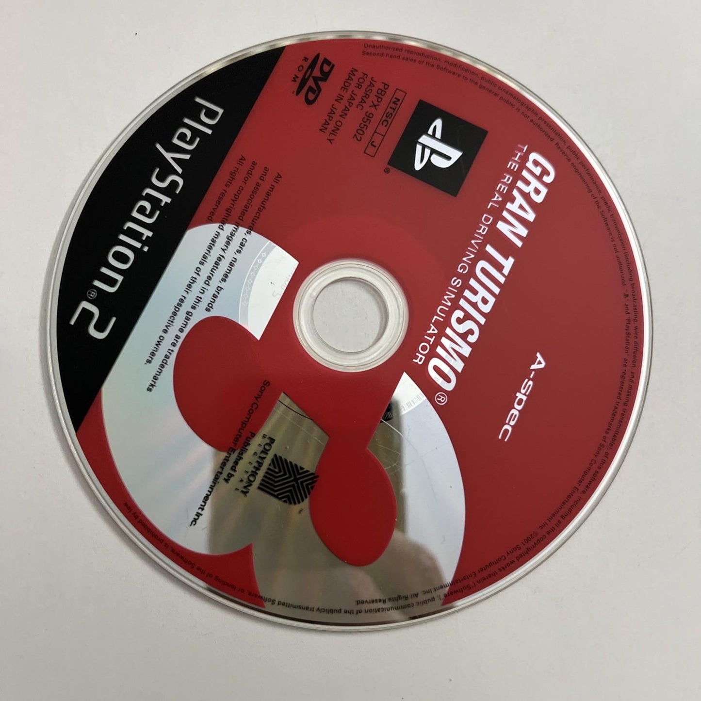 Gran Turismo 3 A-spec 2001 PS2 Sony PlayStation NTSC-J JAPAN Game