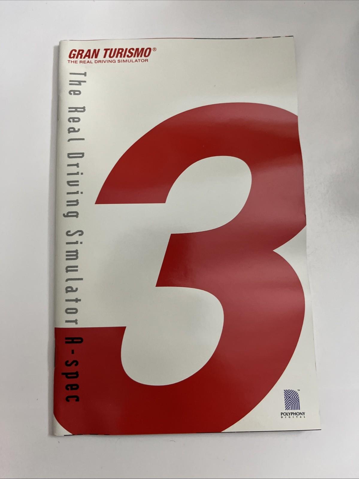 Gran Turismo 3 A-spec 2001 PS2 Sony PlayStation NTSC-J JAPAN Game