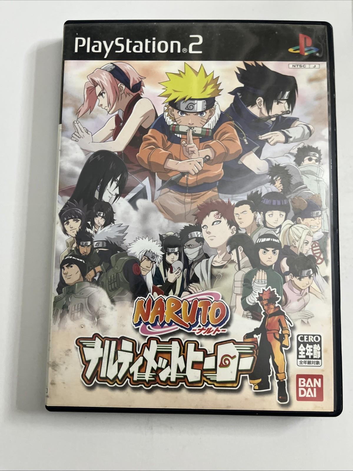 Naruto: Narutimate Hero Ninja PS2 PlayStation NTSC-J JAPAN Fighting Complete