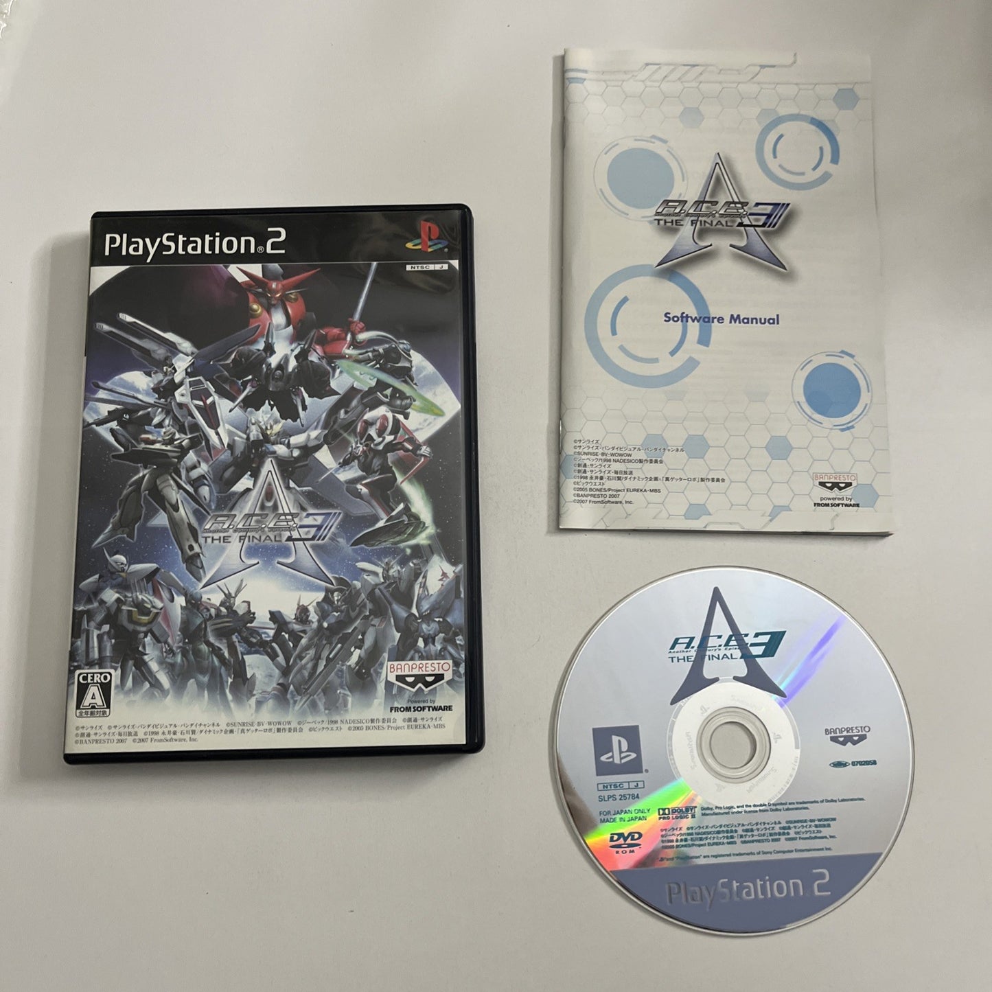A.C.E Another Century's Episode 3 THE FINAL PS2 PlayStation NTSC-J JAPAN