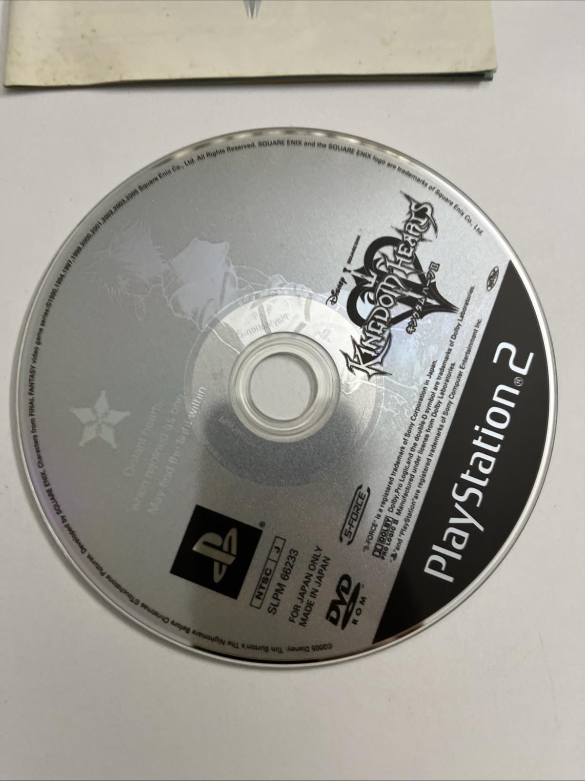 Kingdom Hearts II 2005 PS2 Sony PlayStation NTSC-J JAPAN Game Complete