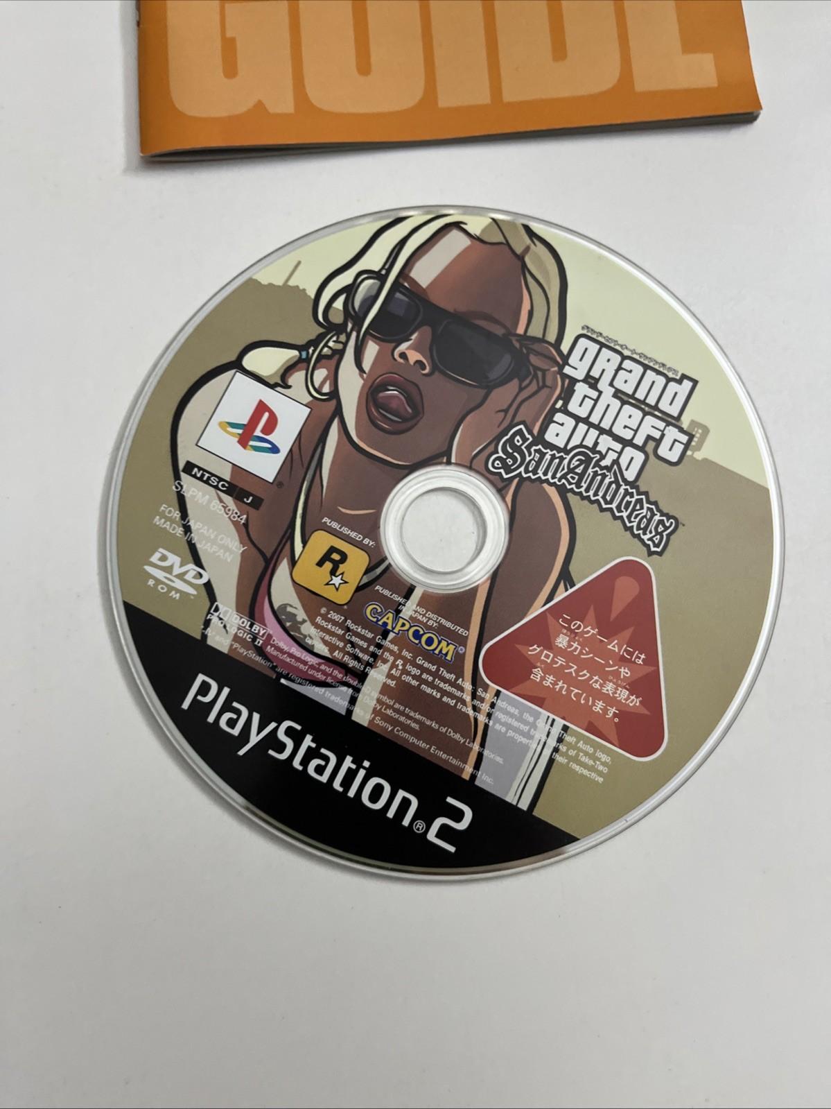 Grand Theft Auto San Andreas 2007 PS2 Sony PlayStation NTSC-J JAPAN Complete