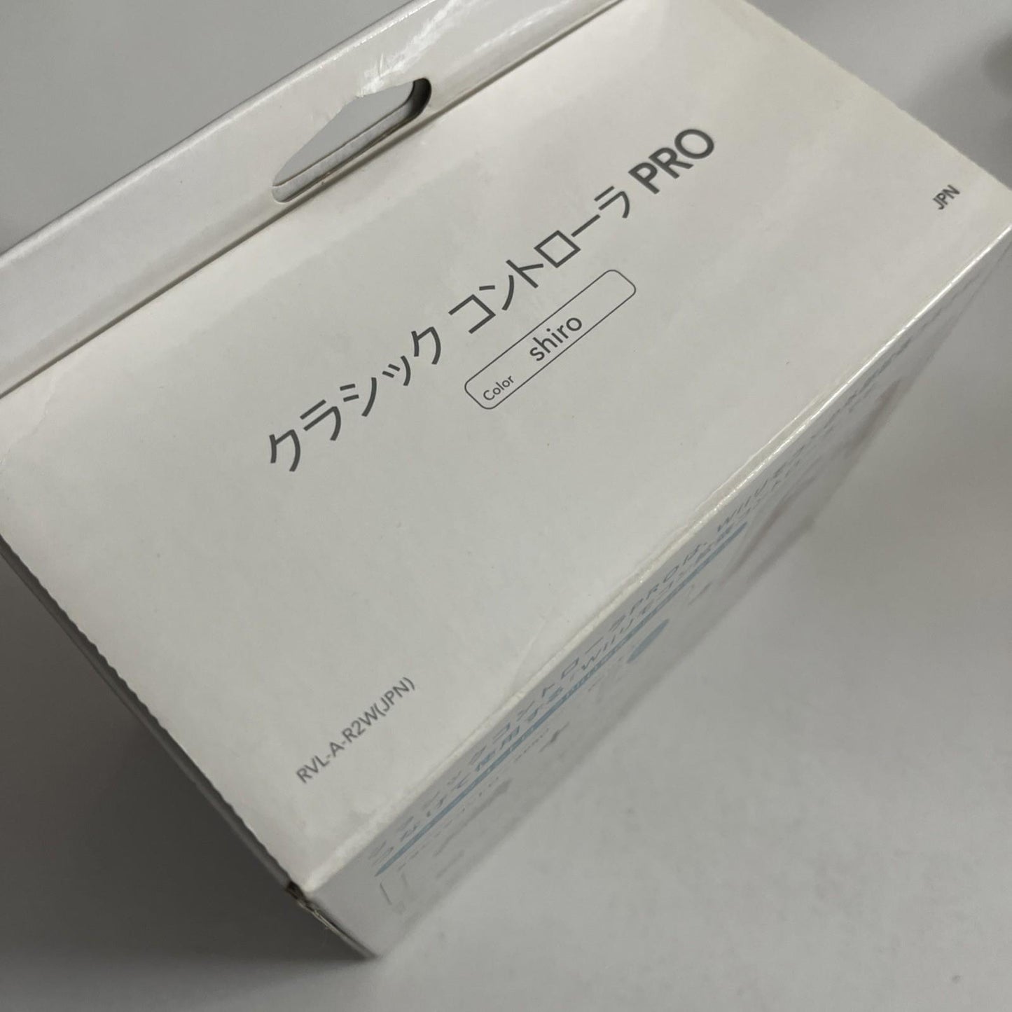 Genuine Official Nintendo Wii Classic Pro Controller White Boxed