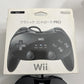 Genuine Official Nintendo Wii White Classic Controller Pro Black RVL-005