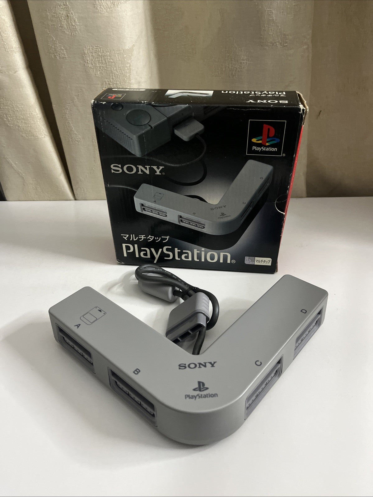 Genuine Sony PlayStation MultiTap PS1 Official  SCPH-1070