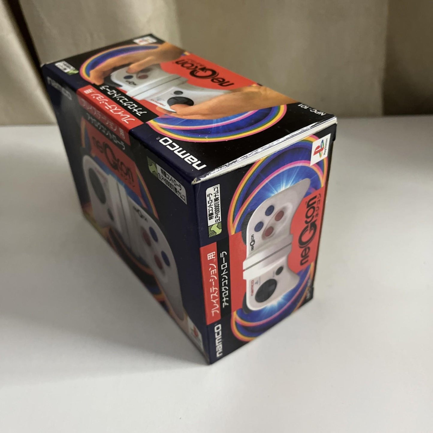 NAMCO Negcon Motion Controller Sony PlayStation PS1 White NEW