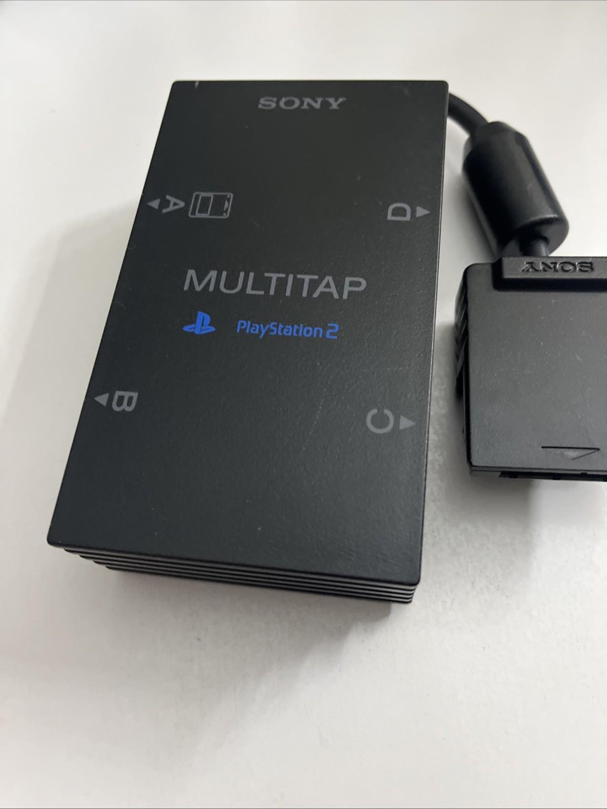 Genuine Sony PlayStation 2 PS2 4-Player Multitap Adapter SCPH-10090