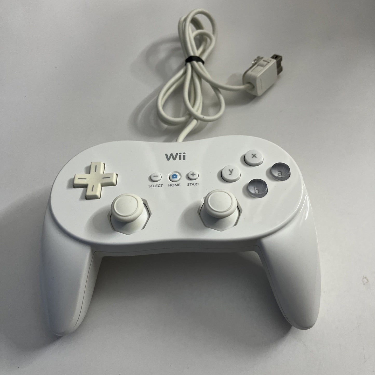 Genuine Official Nintendo Wii Classic Controller Pro RVL-005 White