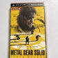 Metal Gear Solid Peace Walker, Portable Ops + Plus PSP JAPAN Game Complete