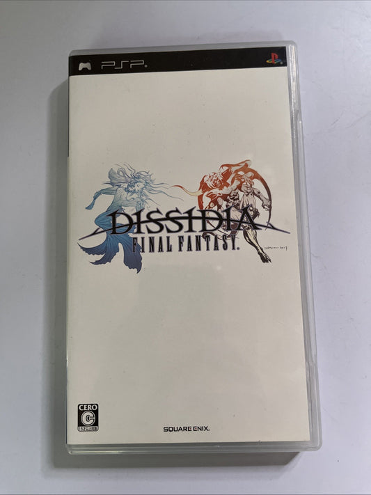 Dissidia Final Fantasy 2008 PSP Sony PlayStation Portable JAPAN Game Complete