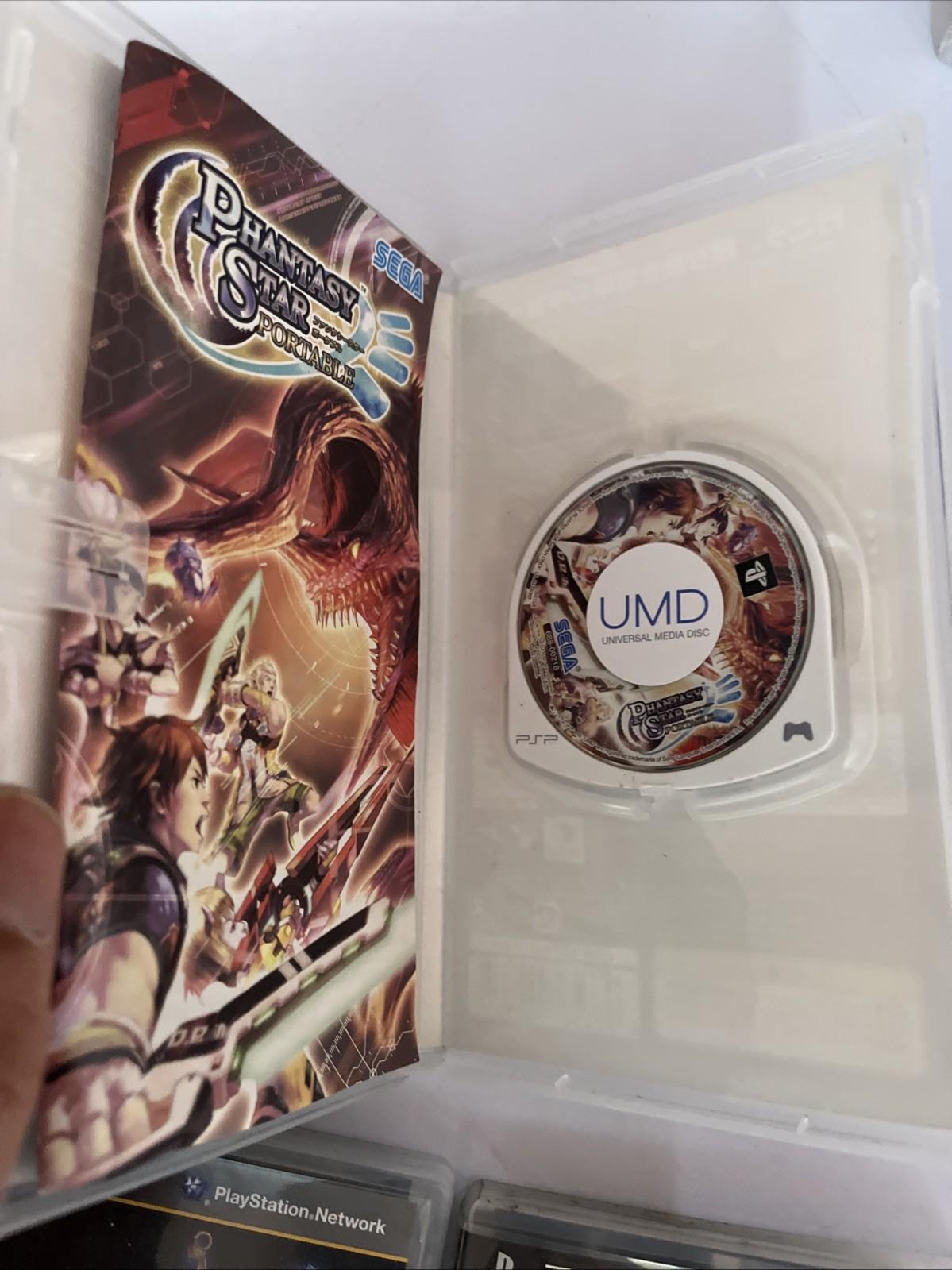 Phantasy Star Portable 1, 2, Infinity 2, Inifinity Special PSP Sony JAPAN Game