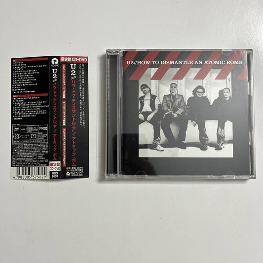 U2 – How To Dismantle An Atomic Bomb (CD + DVD, 2004) Japan Obi 2-Discs