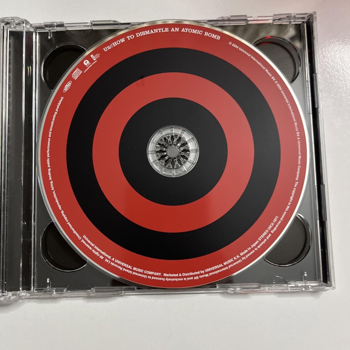 U2 – How To Dismantle An Atomic Bomb (CD + DVD, 2004) Japan Obi 2-Discs