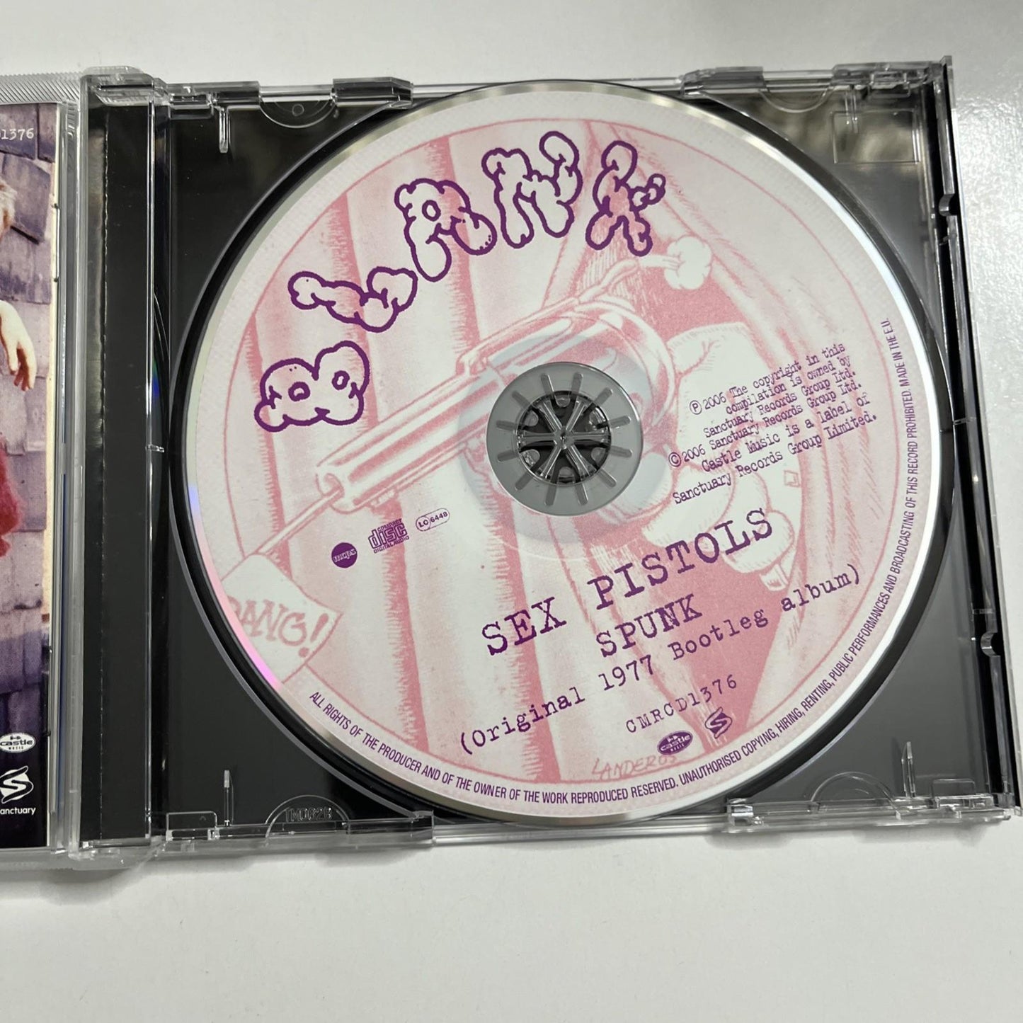 Sex Pistols – Spunk (CD, 2006) UK Cardboard Slipcase