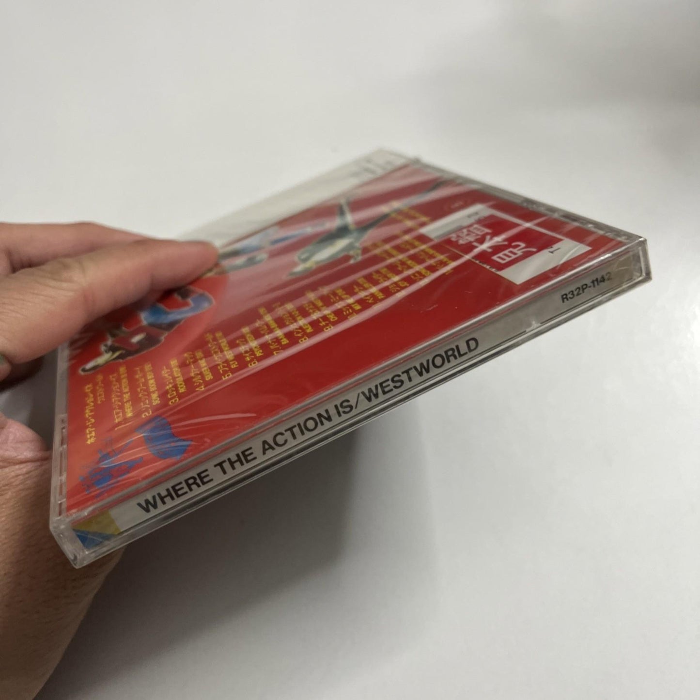 Westworld – Where The Action Is (CD, 1988) Japan Obi Promo R32P-1142 NEW Sealed