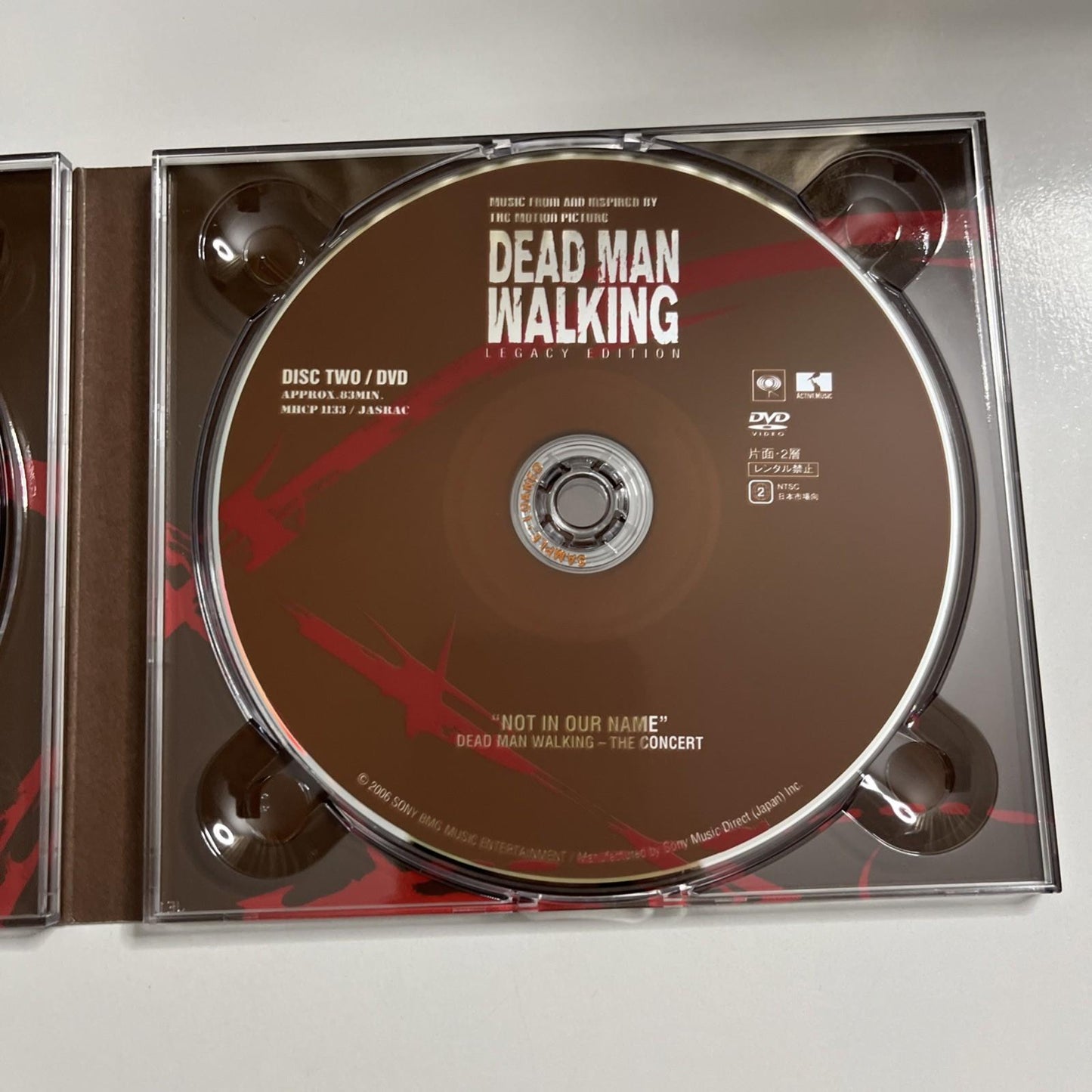 Dead Man Walking (Motion Picture Soundtrack) (CD + DVD, 2006) Japan Obi 2-Disc