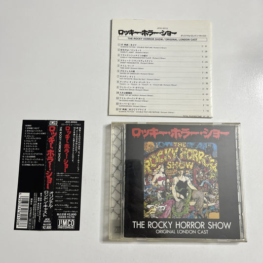 Original London Cast – The Rocky Horror Show (CD, 1992) Japan Obi JICK-89103
