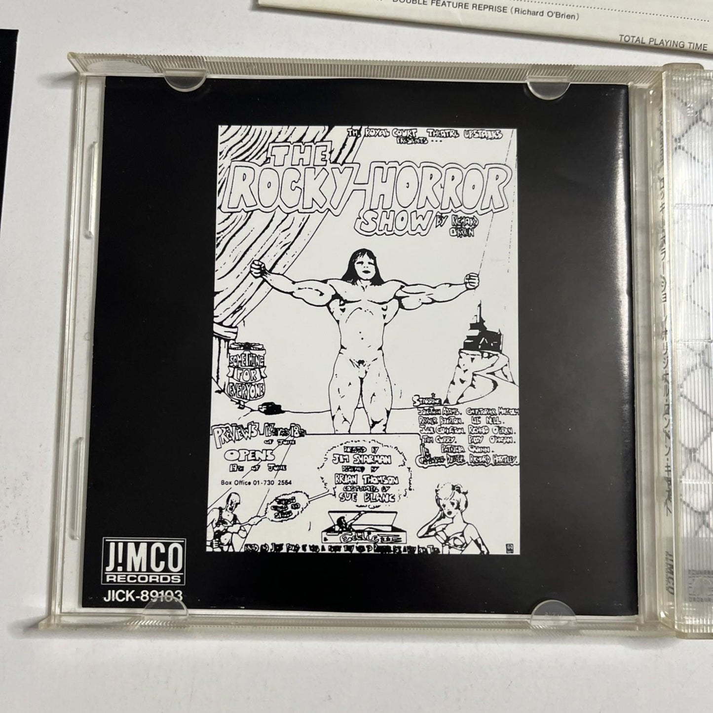 Original London Cast – The Rocky Horror Show (CD, 1992) Japan Obi JICK-89103
