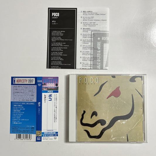 Poco – Legacy (CD, 2017) Japan Obi SICP-5463