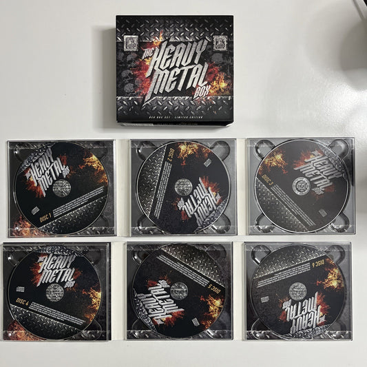 Various – The Heavy Metal Box (CD, 2015) Mexico Limited Edition 6-Discs MBB7195