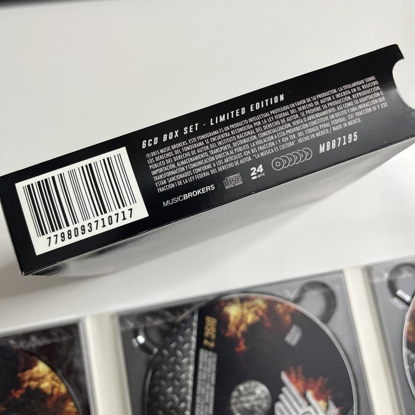Various – The Heavy Metal Box (CD, 2015) Mexico Limited Edition 6-Discs MBB7195