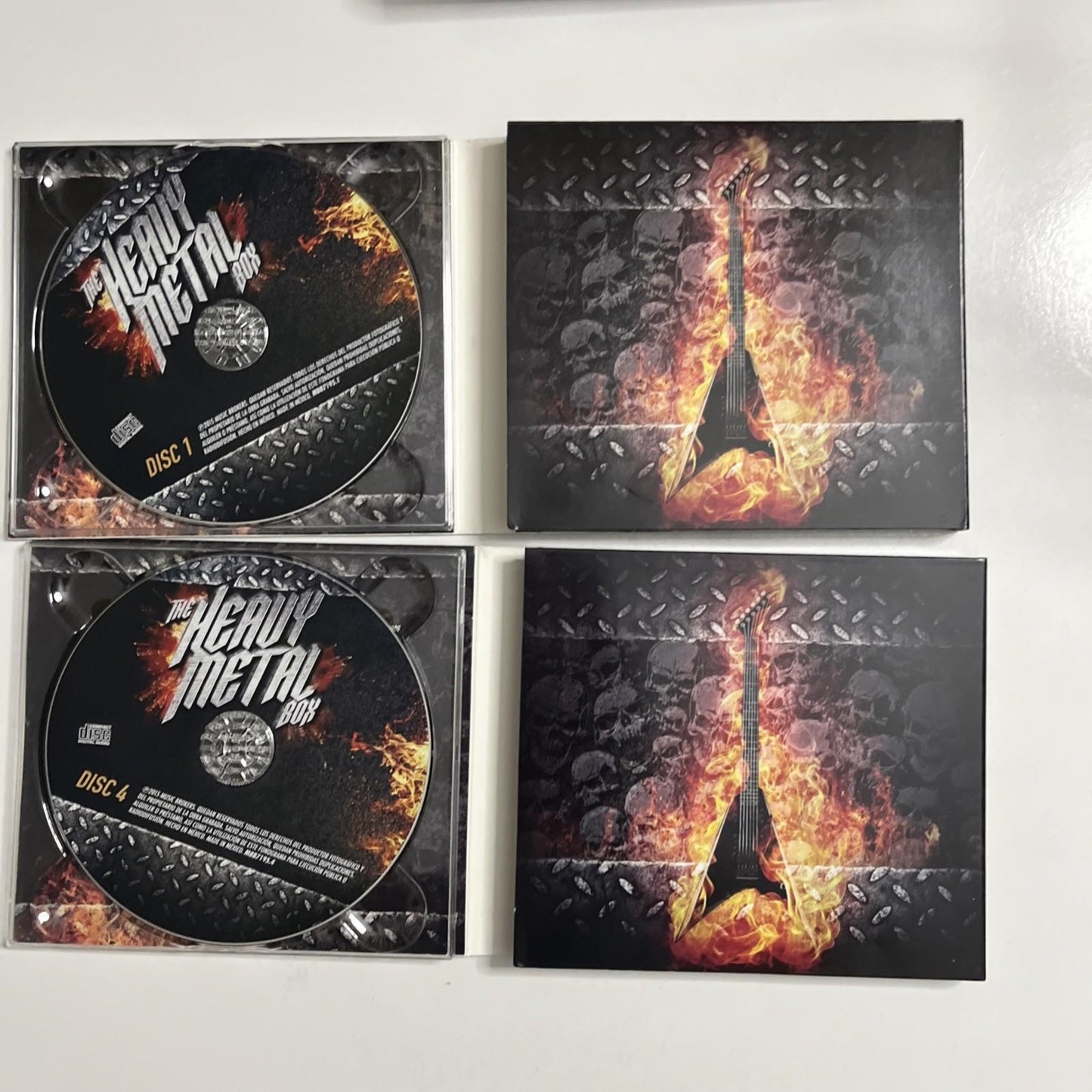 Various – The Heavy Metal Box (CD, 2015) Mexico Limited Edition 6-Discs MBB7195