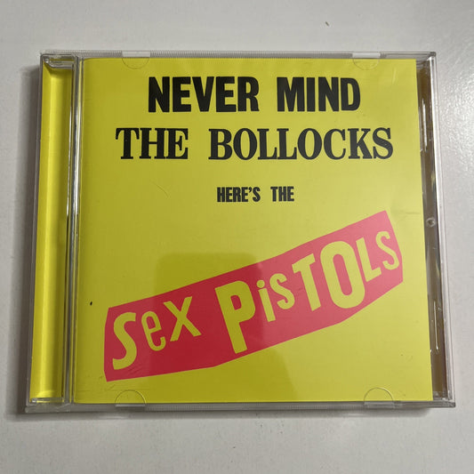Sex Pistols – Never Mind The Bollocks Here's The Sex Pistols (CD, 2012) Europe