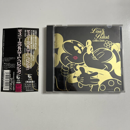 Disney Love & Ballad Collection (CD, 1995) Japan Obi PCCD00121