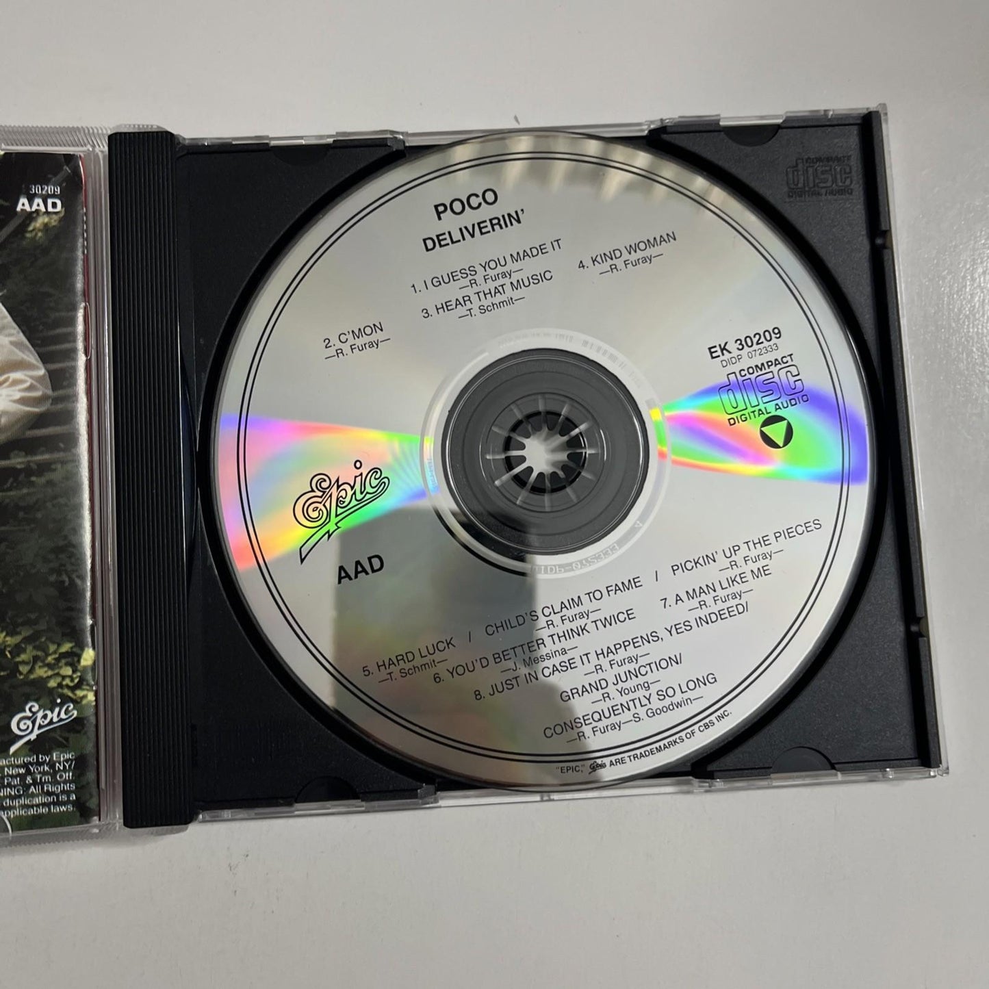 Poco – Deliverin' (CD, 1992) US EK 30209