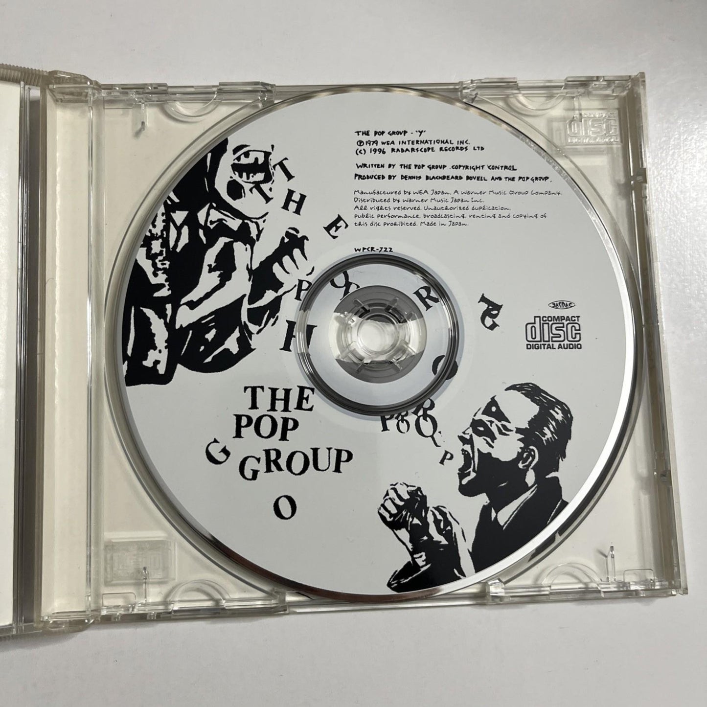 The Pop Group – Y (CD, 1996) Japan Obi WPCR-722