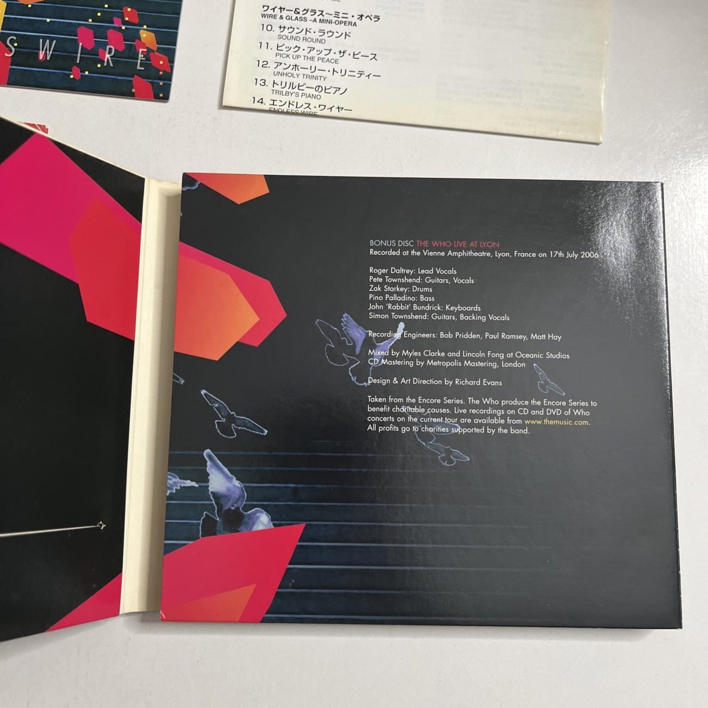 The Who – Endless Wire (CD, 2006) Japan Obi 2-Discs Limited Edition UICP-9015/6