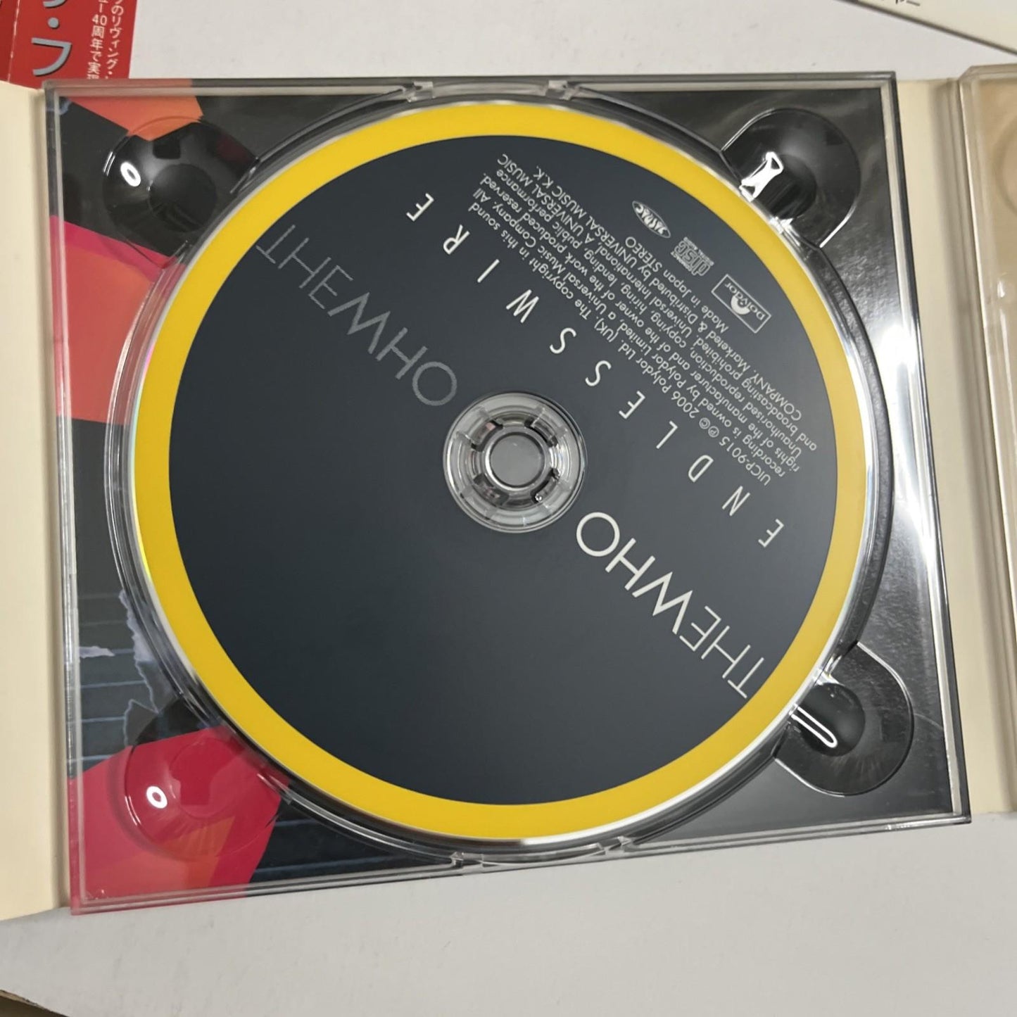 The Who – Endless Wire (CD, 2006) Japan Obi 2-Discs Limited Edition UICP-9015/6