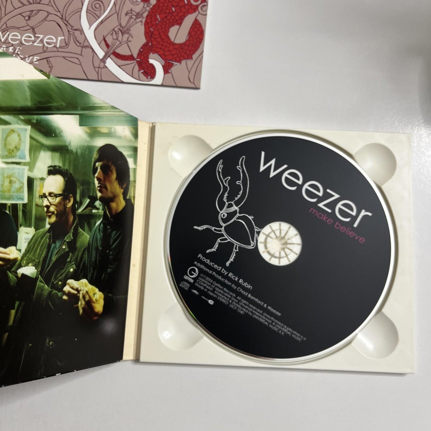 Weezer – Make Believe (CD, 2005) Japan Digipak Obi Enhanced CD +bonus Tracks