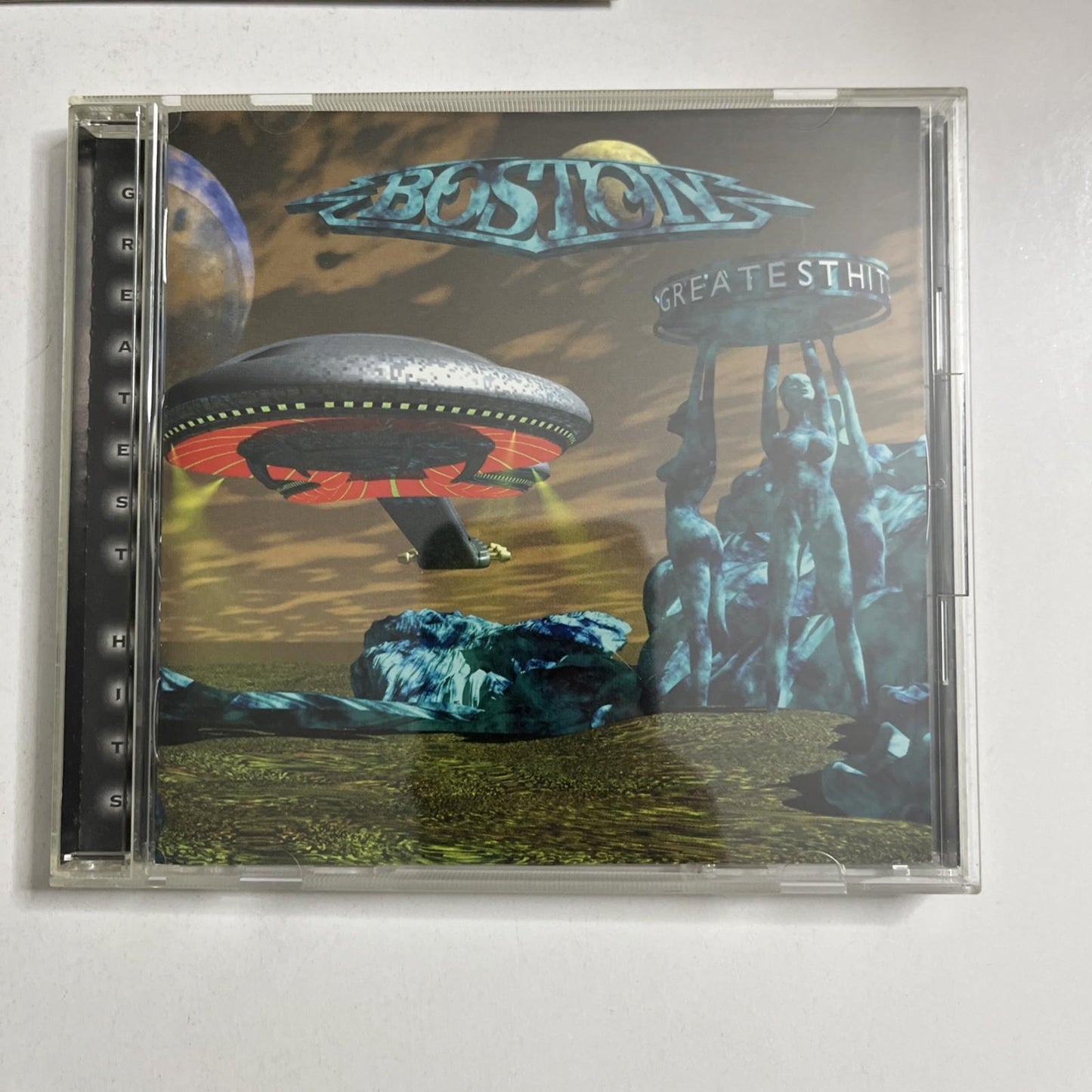 Boston – Greatest Hits (CD, 1997) Japan Obi Enhanced ESCA 6490