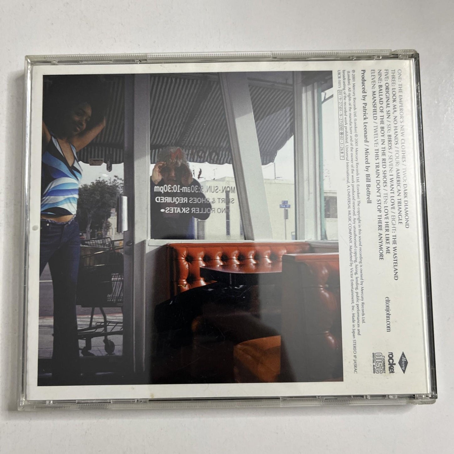 Elton John – Songs From The West Coast (CD, 2001) Japan Obi UICR-1015