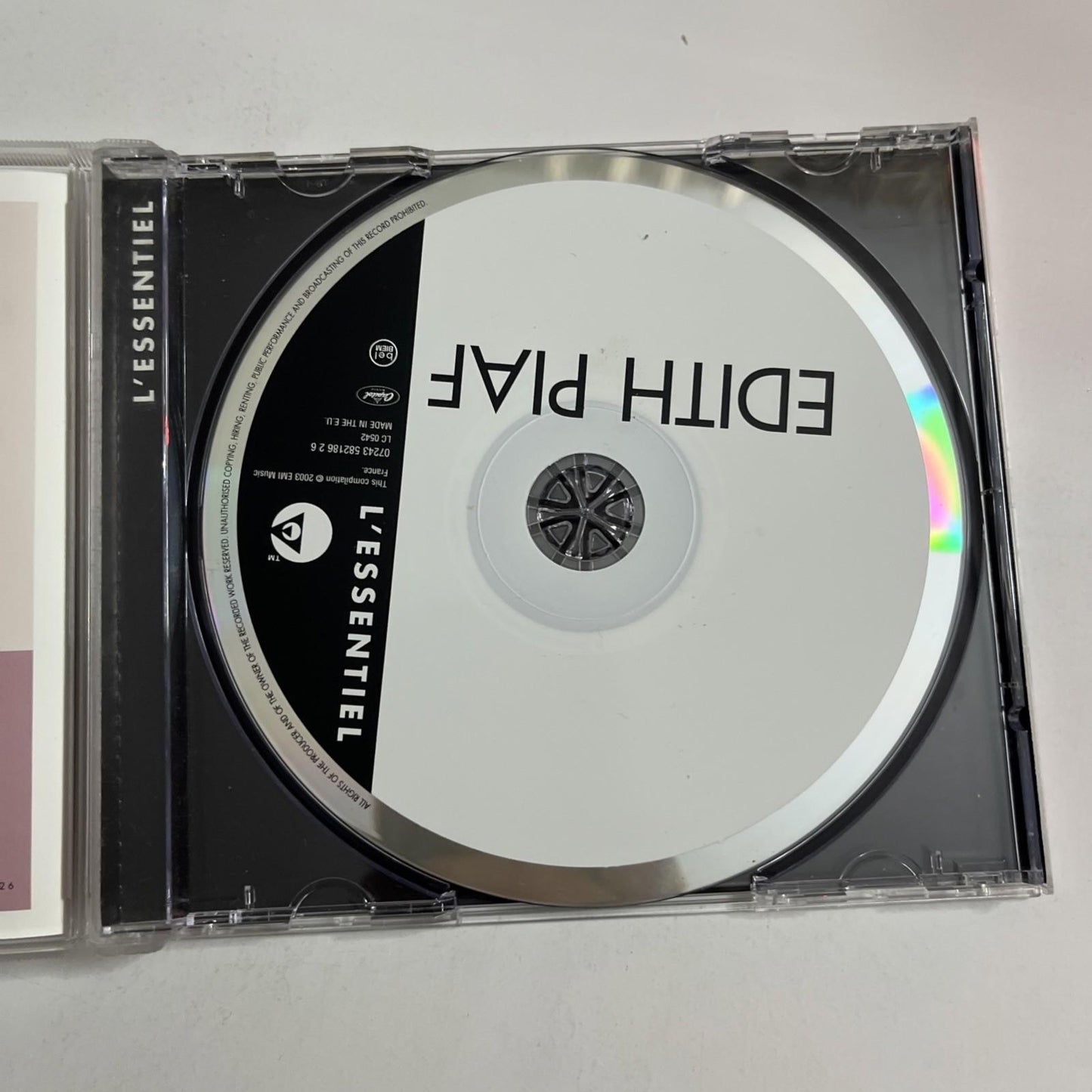 Edith Piaf – L'Essentiel (CD, 2000) Europe 7243 58218626