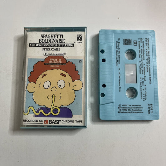 Peter Combe – Spaghetti Bolognaise & More Songs For Little Kids (Cassette, 1985)