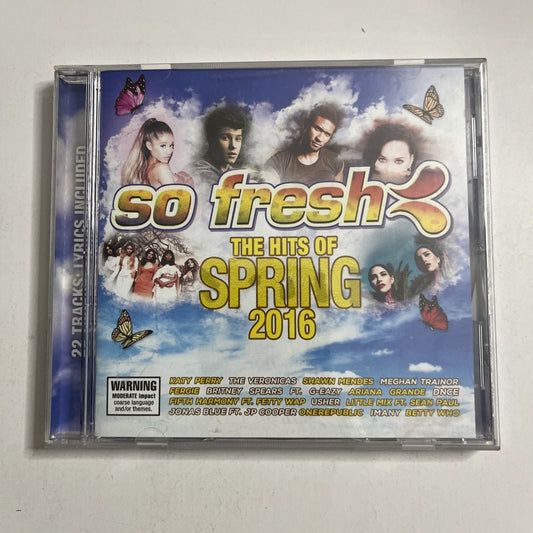 Various – So Fresh: The Hits Of Spring 2016 (CD, 2016) Australia 889853702121