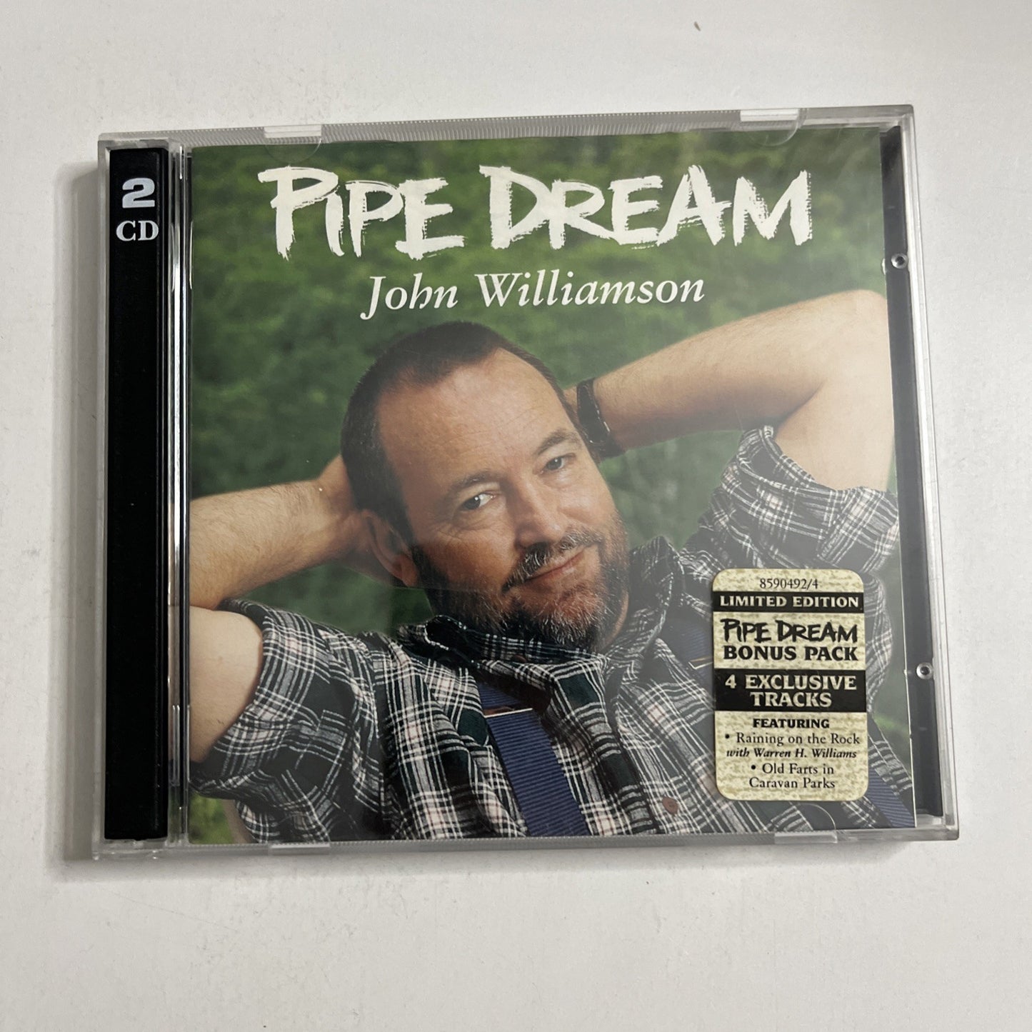 John Williamson – Pipe Dream (CD, 1997) Australia 2-Discs 8590492